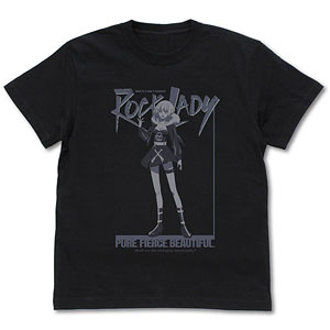 ロックは淑女の嗜みでして 白矢環 Tシャツ/BLACK-S