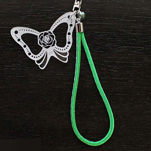 Yes！プリキュア5GoGo！ 京くみひもキーホルダー キュアミント 緑