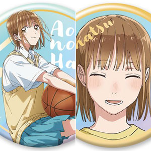 TVアニメ『アオのハコ』 オーロラ 缶バッジ2個セット 鹿野千夏