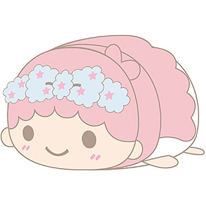 サンリオキャラクターズ ぽてコロマスコットMsize4 F：リトルツインスターズ ララ