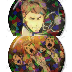 進撃の巨人 ライナー 場面写ホログラム缶バッジ2個セット[アルマ