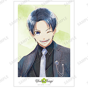 TVアニメ『ブルーロック』 描き下ろし 潔世一 スーツモデルver. Ani-Art aqua label A3マット加工ポスター