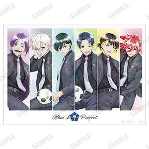 TVアニメ『ブルーロック』 描き下ろし 集合 スーツモデルver. Ani-Art aqua label A3マット加工ポスター