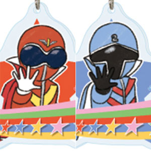 アクリルキーホルダー「秘密戦隊ゴレンジャー」01/グラフアートイラスト 5個入りBOX