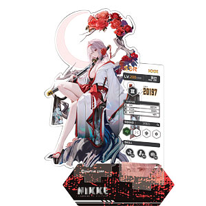「勝利の女神：NIKKE」 アクリルスタンド 紅蓮：ブラックシャドウ ロンギングフラワー