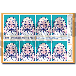 新品☆XP!A☆クロスピア【つばき】証明写真ステッカー② - メルカリ