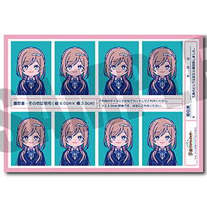 「学園アイドルマスター」 証明写真風ステッカー Vol.1 K 姫崎莉波