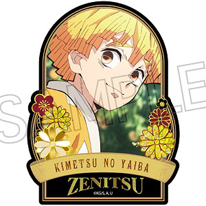 鬼滅の刃 螺鈿風シリーズ ステッカー Vol.4 我妻善逸