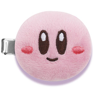 星のカービィ もふもふヘアクリップ (6)カービィ (フェイス)
