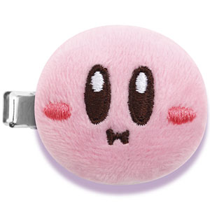 星のカービィ もふもふヘアクリップ (7)カービィ ホバリング (フェイス)