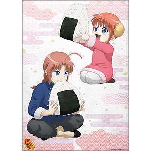 銀魂 ミニクリアポスター 神楽・神威