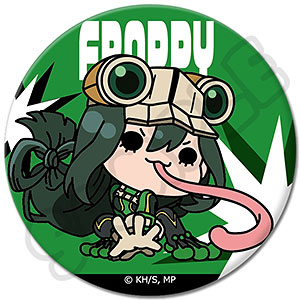 TVアニメ『僕のヒーローアカデミア』みんなmochocho化大作戦！第4弾 丸形缶バッジ(57mm)M-NB(蛙吹梅雨)