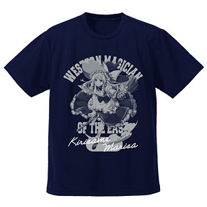 東方Project 霧雨魔理沙 ドライTシャツ illust：えれっと/NAVY-M