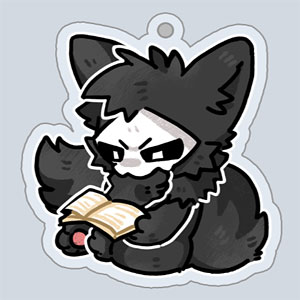 Changed プーロ(Puro) アクリルキーホルダー 読書Ver