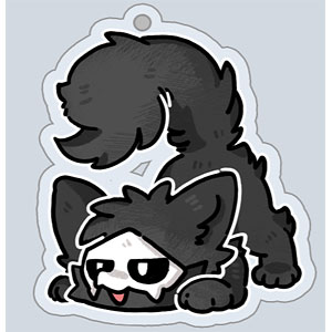 Changed プーロ(Puro) アクリルキーホルダー 吠えるVer