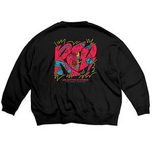 TVアニメ『呪術廻戦』第2期「懐玉・玉折」 第2弾 シーンイラストスウェット 3(赫) ブラック XXL