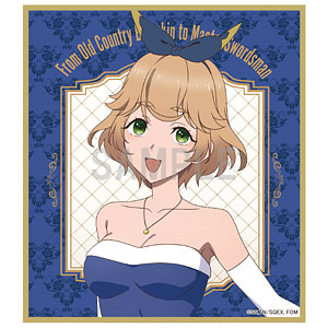 片田舎のおっさん、剣聖になる ミニ色紙 クルニ・クルーシエル ドレスコーデver