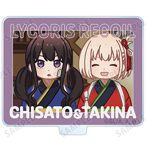 TVアニメ「リコリス・リコイル」 錦木千束＆井ノ上たきな ゆるコマ アクリルスタンドマルチバッジ ver.B