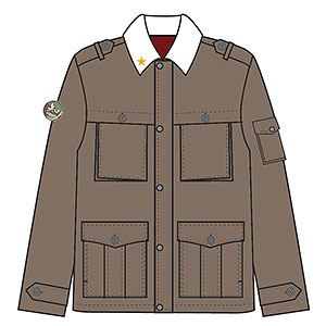 ガールズ＆パンツァー劇場版 ミリタリージャケット 制服 プラウダ高校 ガルパン ガールズ＆パンツァー最終章 ミリタリージャケット TYPE