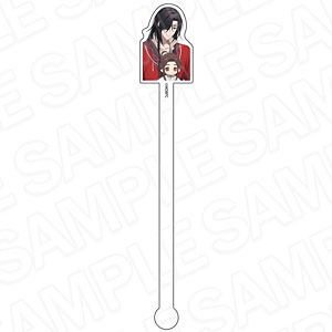 アニメ「天官賜福 貮」 アクリルマドラー 花城 ぬいぐるみと一緒 ver.