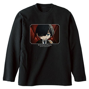 TVアニメ『黒執事 -寄宿学校編-』 シエル・ファントムハイヴ ゆるコマ ロングTシャツ ユニセックス M