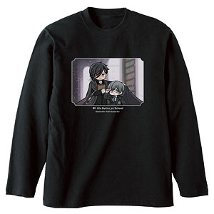 TVアニメ『黒執事 -寄宿学校編-』 セバスチャン＆シエル ゆるコマ ロングTシャツ ユニセックス M