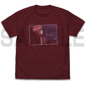 五等分の花嫁∬ 中野五月 エモーショナルTシャツ/BURGUNDY-S
