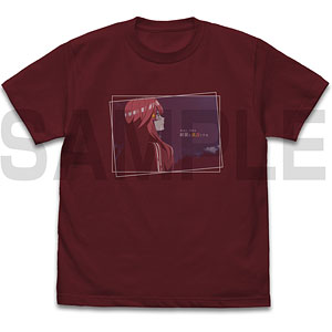 五等分の花嫁∬ 中野五月 エモーショナルTシャツ/BURGUNDY-M