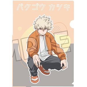 僕のヒーローアカデミア クリアファイル Light color style (爆豪勝己)