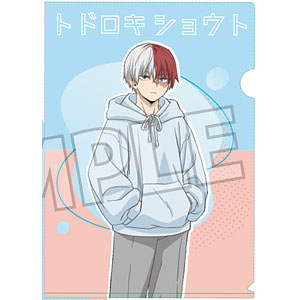 僕のヒーローアカデミア クリアファイル Light color style (轟焦凍)