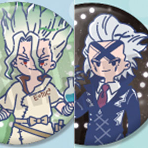石の宴 Dr.STONE 石神 千空 缶バッジセット キャラクターグッズ