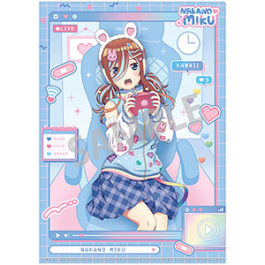 おすすめ】 ことり】五等分の花嫁 クリアファイル メイクアップ