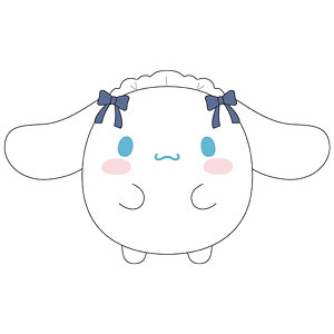 初音ミク×シナモロール ふわコロりんBIG3 B：シナモロール(ロリータ)