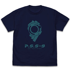 攻殻機動隊 STAND ALONE COMPLEX 公安9課ロゴ Tシャツ/NAVY-XL