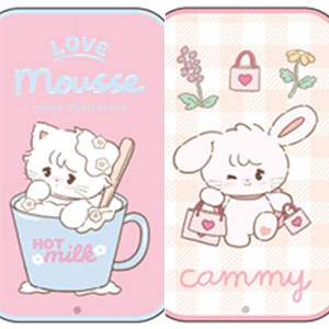 mikko illustrations フォンストラップ キャミー[ティー・シー