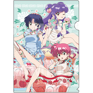 TVアニメ『らんま1/2』 ちゃぽんっ！ フルーツフレーバー クリアファイル 集合