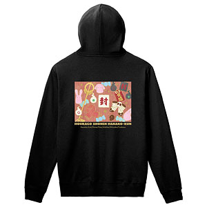 ショートアニメ「放課後少年花子くん」 集合モチーフ バックプリントパーカー レディース XXL