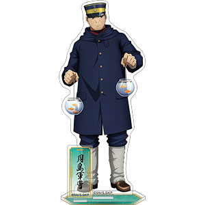 ゴールデンカムイ　月島基　月島軍曹　グッズ類　ハンギョドン　纏め売り バッジ・ピンズ 月島基＆ハンギョドン(ノーマル) 「ゴールデン
