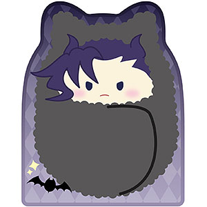 ナベリウス・カルエゴ マーブル缶バッジ 入間くん HANABIYORI