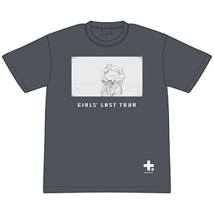 少女終末旅行 エンディングTシャツ 笑うユーリ M