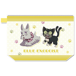 青の祓魔師 雪ノ果篇 ぷちちょこ撥水ポーチ メフィスト・フェレス(犬)＆クロ