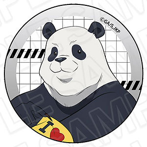 TVアニメ「呪術廻戦」 カンバッジ パンダ Morning ver.