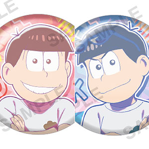 おそ松さん バースデー'25 ホログラムBIG缶バッジ 松野一松 おそ松さん - 描き下ろしイラスト 松野一松 バルーンバースデー