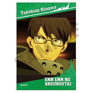 炎炎ノ消防隊 参ノ章 アート缶バッジ 武久火縄 場面写