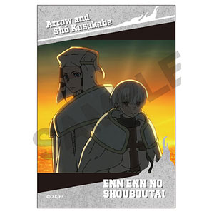 炎炎ノ消防隊 参ノ章 アート缶バッジ アロー＆象日下部 場面写