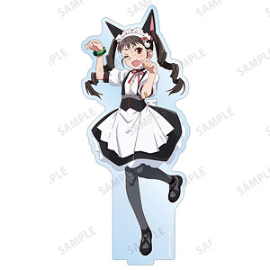 C88限定品 物語シリーズマイクロファイバータオルアクリルキーホルダー 九寺真宵 C88限定品 物語シリーズマイクロファイバータオルアクリル