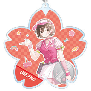 桜ミク 描き下ろし MEIKO アメリカンダイナーver. Art by ふーみ BIGアクリルキーホルダー