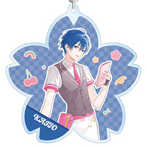 桜ミク 描き下ろし KAITO アメリカンダイナーver. Art by ふーみ BIGアクリルキーホルダー