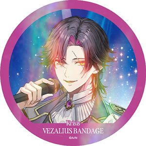 NIJISANJI EN Krisis ホログラム缶バッジ Yu Q. Wilson(1)[サイバー