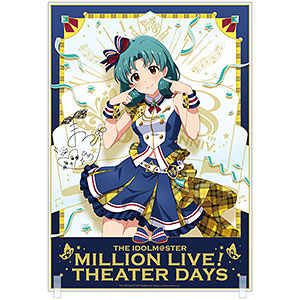 アイドルマスター　ミリオンライブ　販促　ポスター　7 THE IDOLM@STER MILLION LIVE! 7thLIVE Q@MP FLYER!!! Reburn